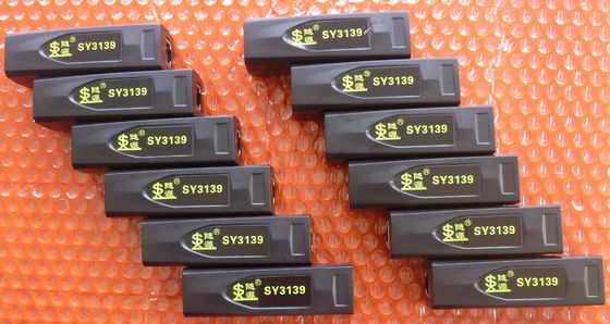 Protector contra raios e sobretensões de rede POE RJ45 com terminal de aterragem de clipe de aterragem