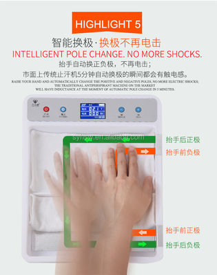 Roll-On Style Antiperspirant Machine para mãos e pés Ingrediente de ervas