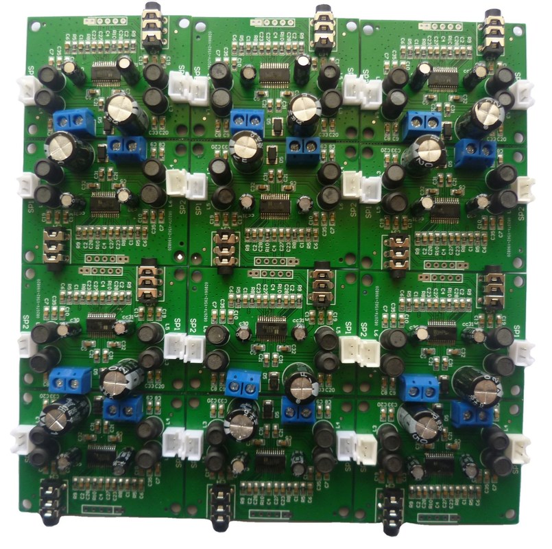 Design de PCB verde/amarelo/vermelho/azul/preto/branco e montagem de PCBA OEM para necessidades de tensão de 5V